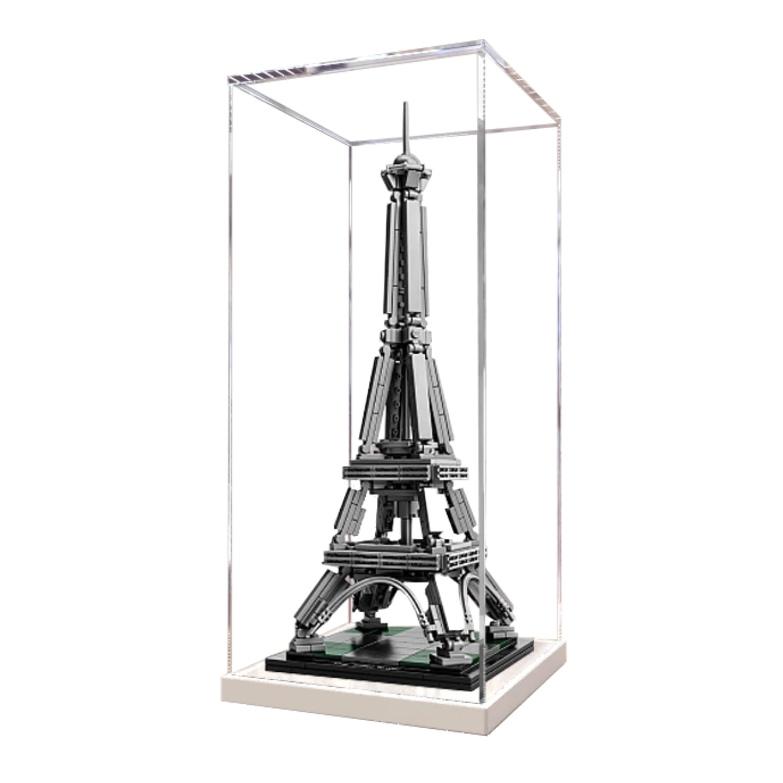 SUNHON Figures Display Box - 15 x 15 x 35 cm