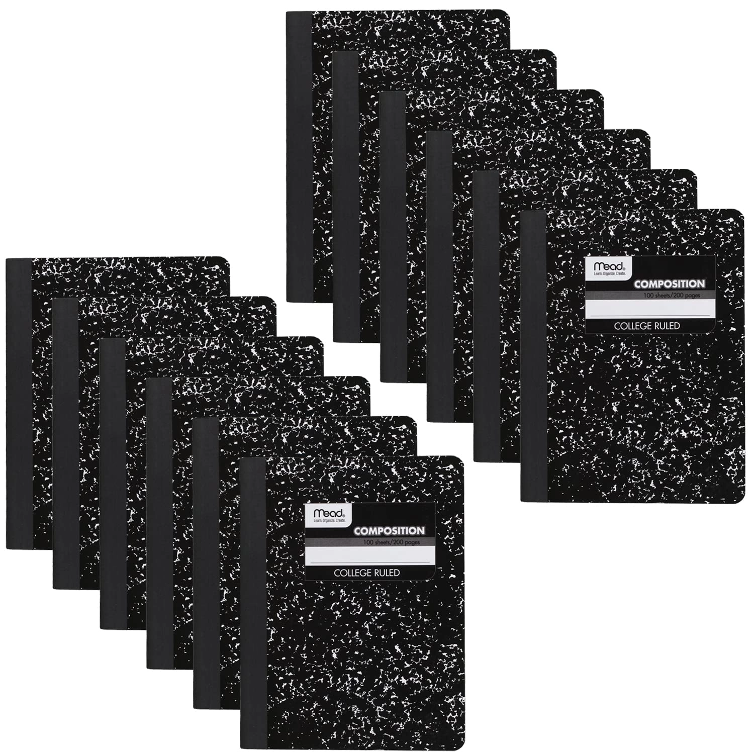 Composition Notebook 7-1/2" x 9-3/4" Softcover - Lined 100 Sheets