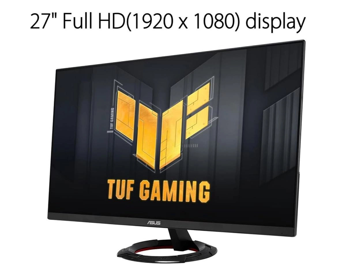 TUF Gaming - 1920x1080 27 Inches + DKZ Hub + ErgoFlexy Dual Mount Arms