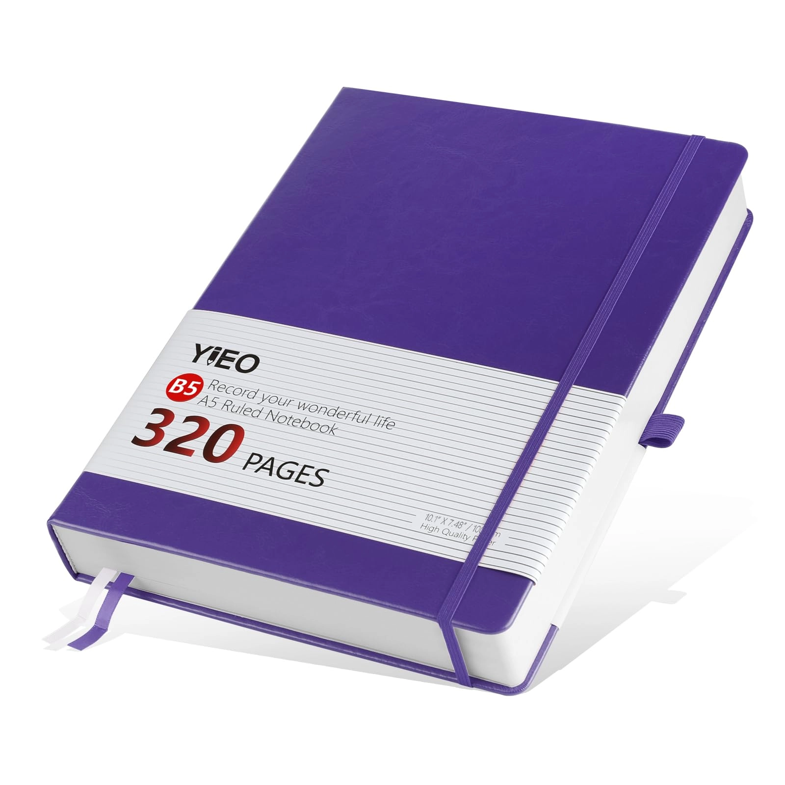 Notebook B5 Hardcover - Lined 320 Pages