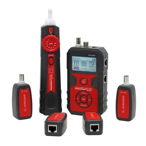 NF-858C - RJ45 BNC VFL Micro USB Cat 5 Cat 6