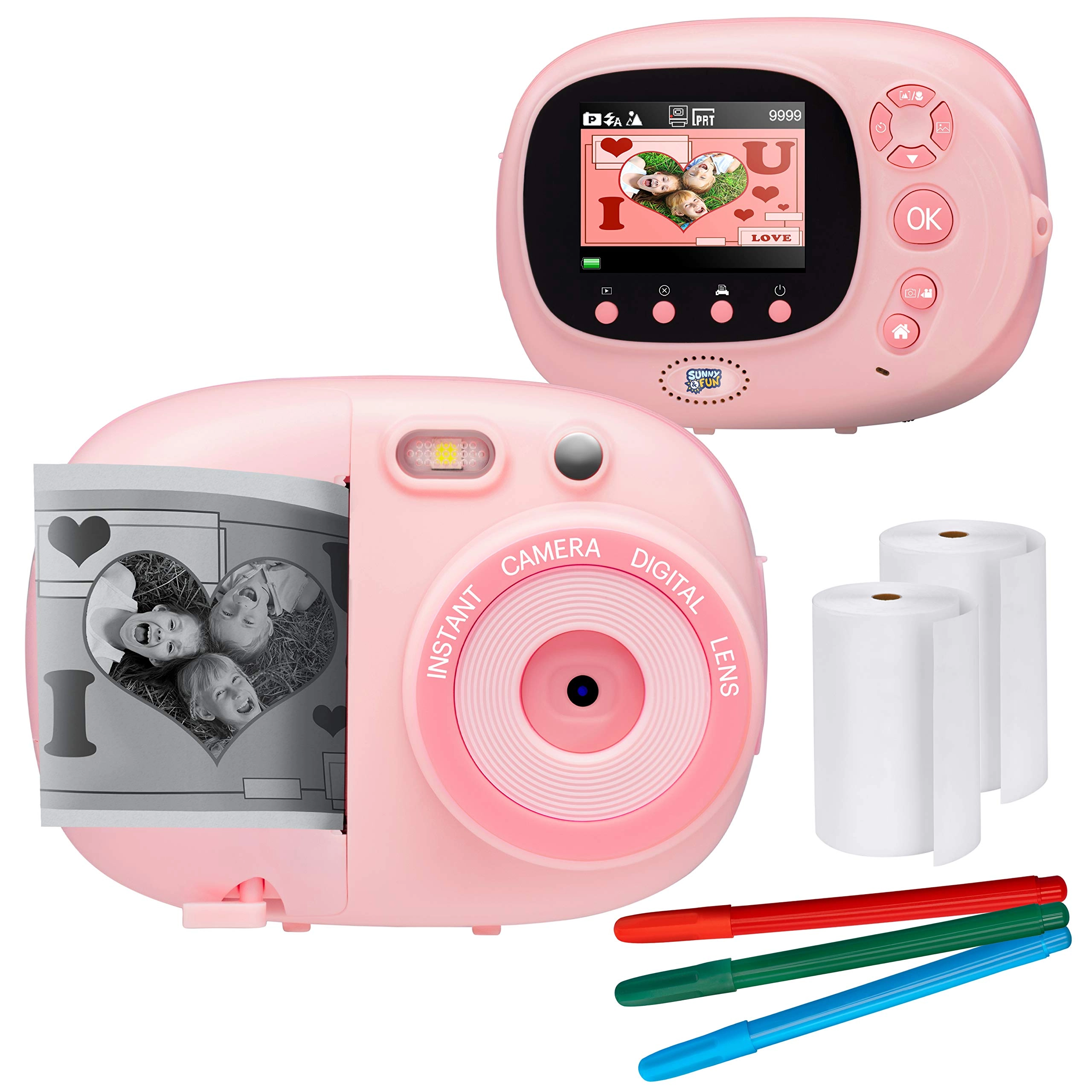 Sunny & Fun Crafty Cam - 5MP 1080P Instant Print