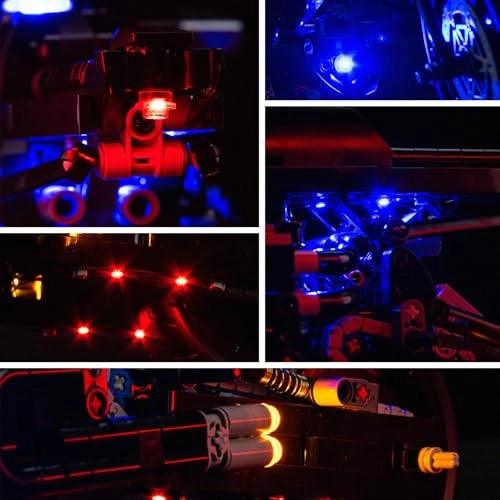 Lighting Kit 42155 - Plastic Bat-Man for LEGO Bat-Man 42155