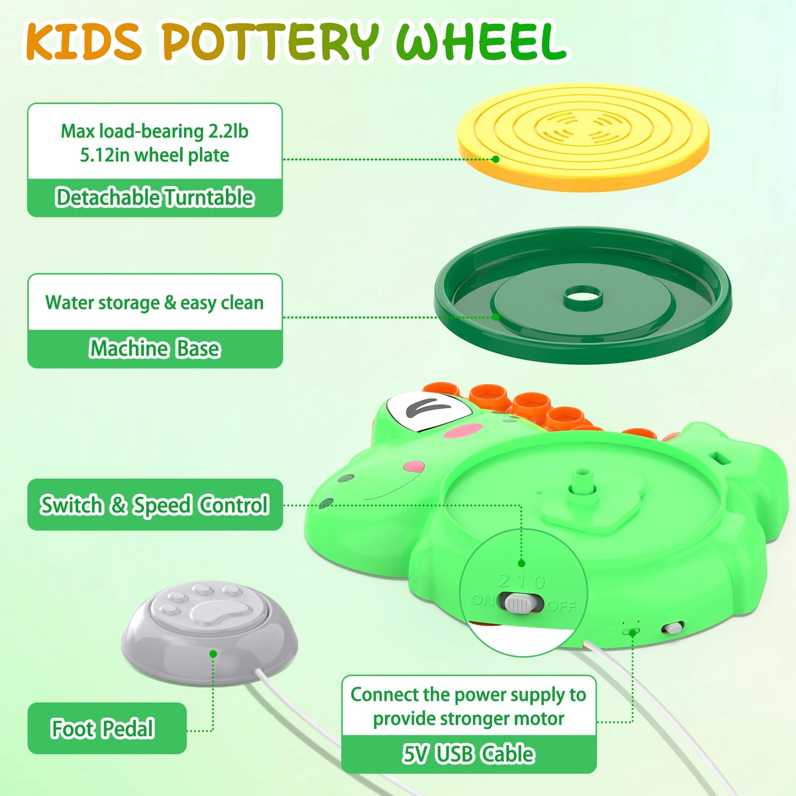 Pottery Wheel - Plastic