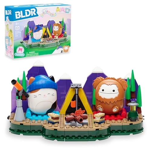 BLDR Squishmallows Outdoor Adventure Club - Cam and Benny 245pcs