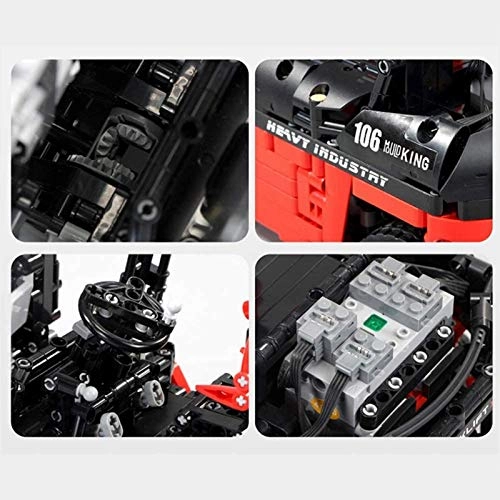 Forklift - 1719 pcs Motorized Remote Control