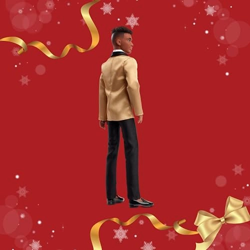 Ken Collectible Fashion Doll - Dark Brown Hair 2025 Holiday