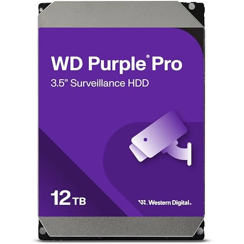WD Purple Pro 3.5" 7200rpm SATA (WD122PURP-SPCCFY0) - 12TB