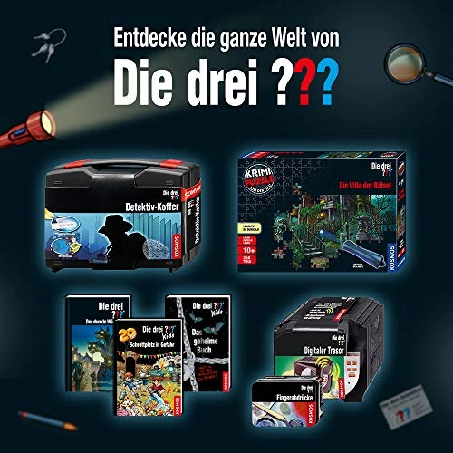 Die drei ??? Kids: Auf Verbrecherjagd - Card Game (German)