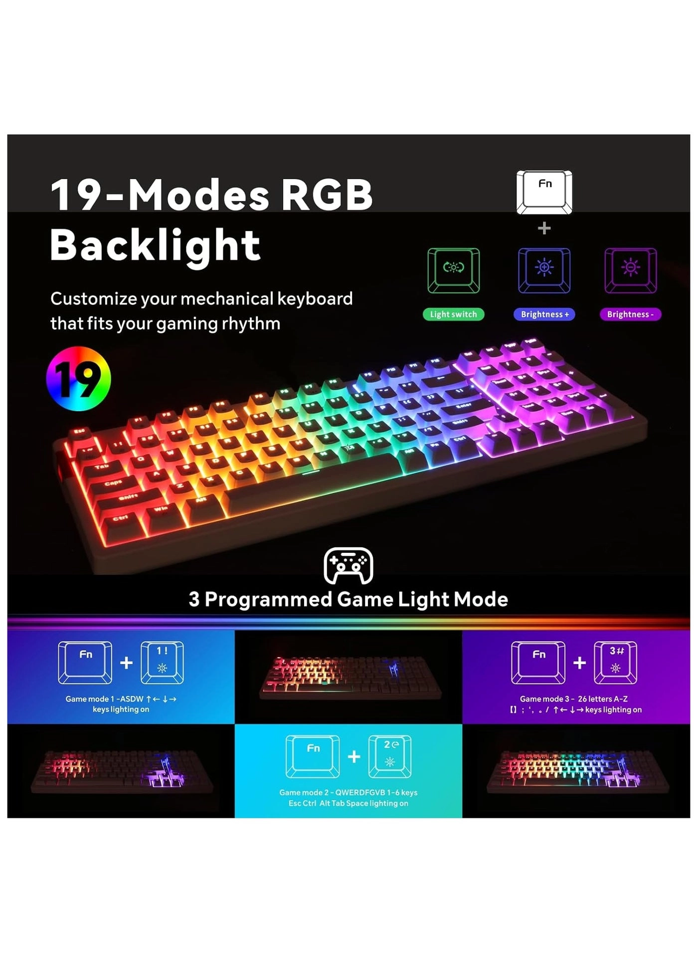 Mechanical Gaming Keyboard - Wired