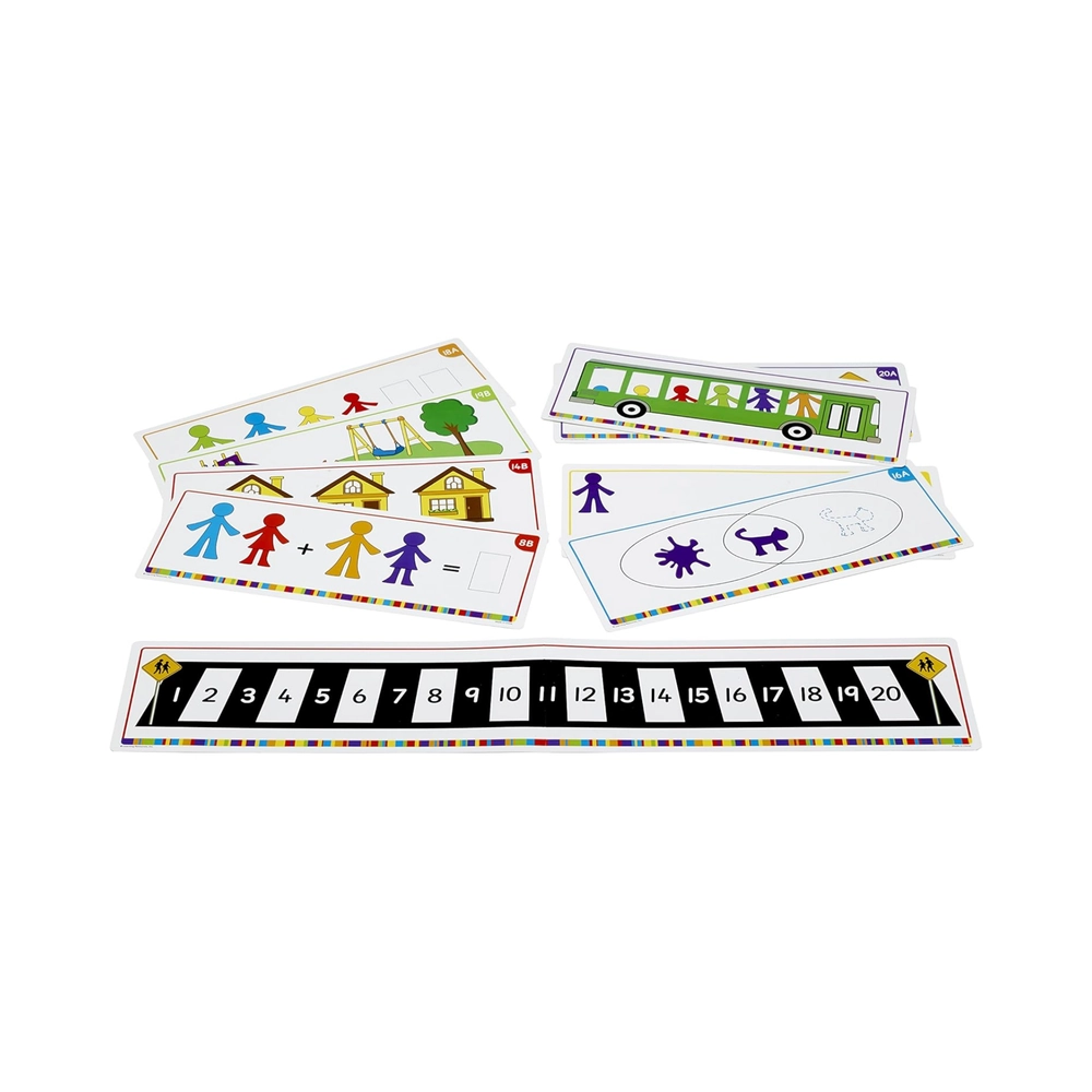 All About Me Family Counters Activity Cards - Suitable for 3 years and above 21 pieces