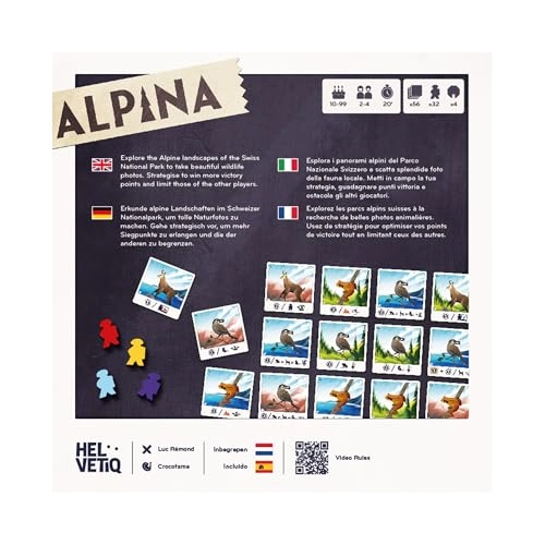 Alpina: Swiss Alps Hiking Adventure - Card Game