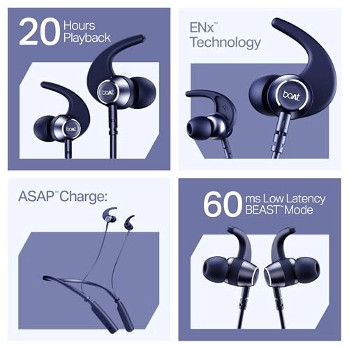 Rockerz 412 Wireless Headphone