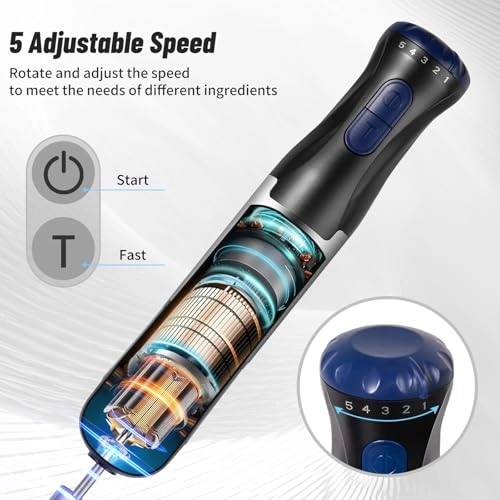 5-in-1 Hand Blender - 3L 1000W