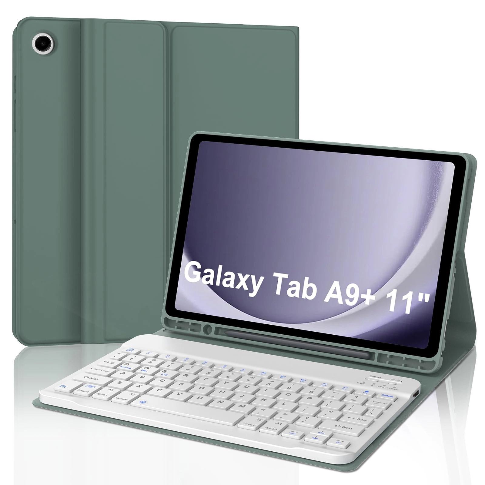 FARYODI Keyboard Case with Backlit Detachable Keyboard for Samsung Galaxy Tab S8+ Plus 12.4-inch (2022), Galaxy Tab S7 FE 12.4-inch (2021) and Galaxy Tab S7+ 12.4-inch (2020)