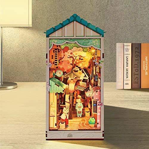 Book Nook - 3D Wooden Sensor Light