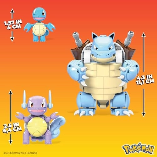 Pokémon Squirtle Evolution Set - Action Figure