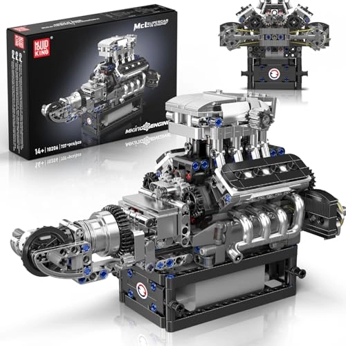 V8 Engine Model kit STEM - 8 years+ 737 pieces