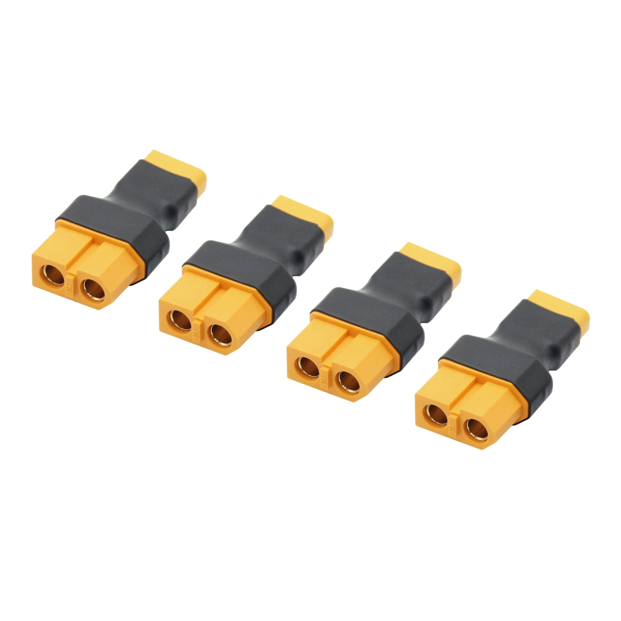 Maixbomr XT30 to XT60 Adapter - XT30 Male to XT60 Female 4Pcs