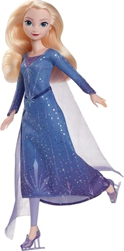 Elsa Fashion Doll - Plastic Ice-Skating Look Ages 3+
