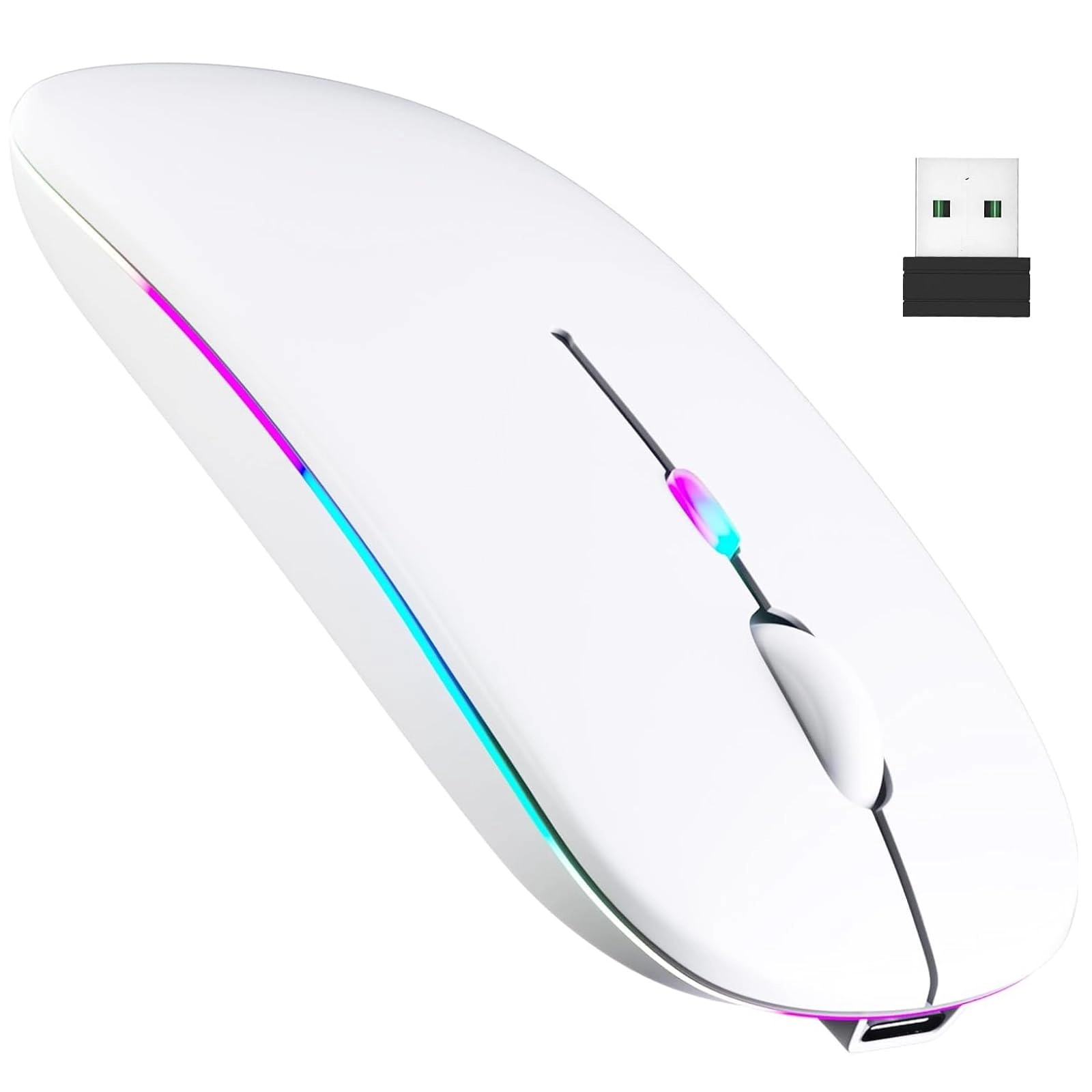 LOOBOAKY Wireless Mouse - 2.4G Bluetooth