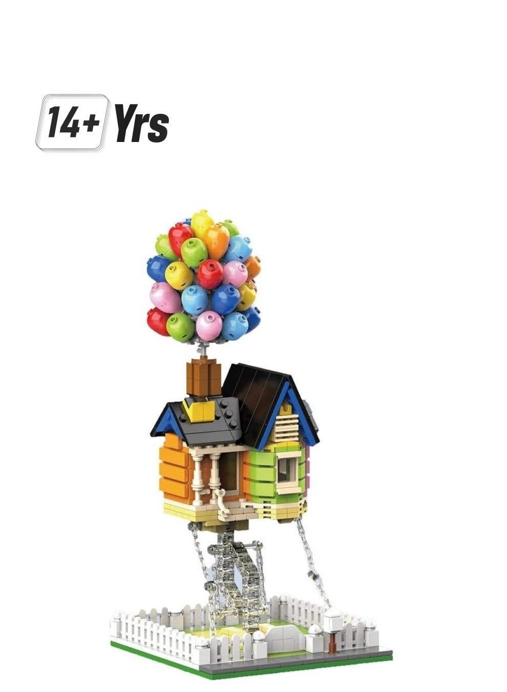 Generic Building072 - Mini Blocks Romantic Balloon House
