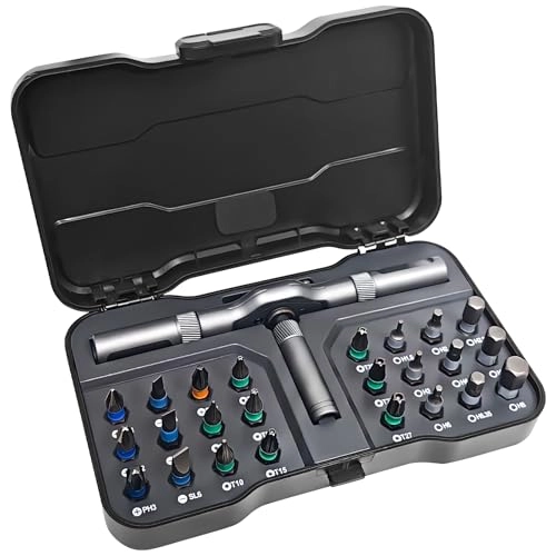 SpaceInside RS1 Ratchet Slotted and Phillips Screwdriver Set (24 Pcs)