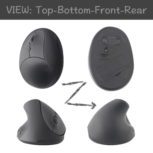 Left Handed Vertical Mouse - Wi-Fi