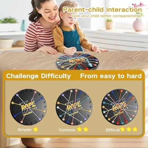 Brainy Knots - Rope puzzle family board game
