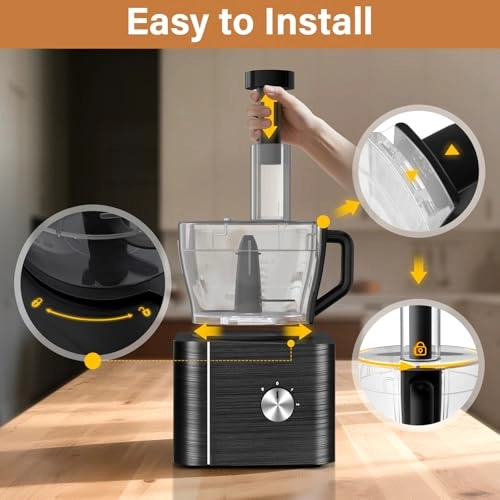 11-in-1 Food Processor and Blender - 3.2L 1100W