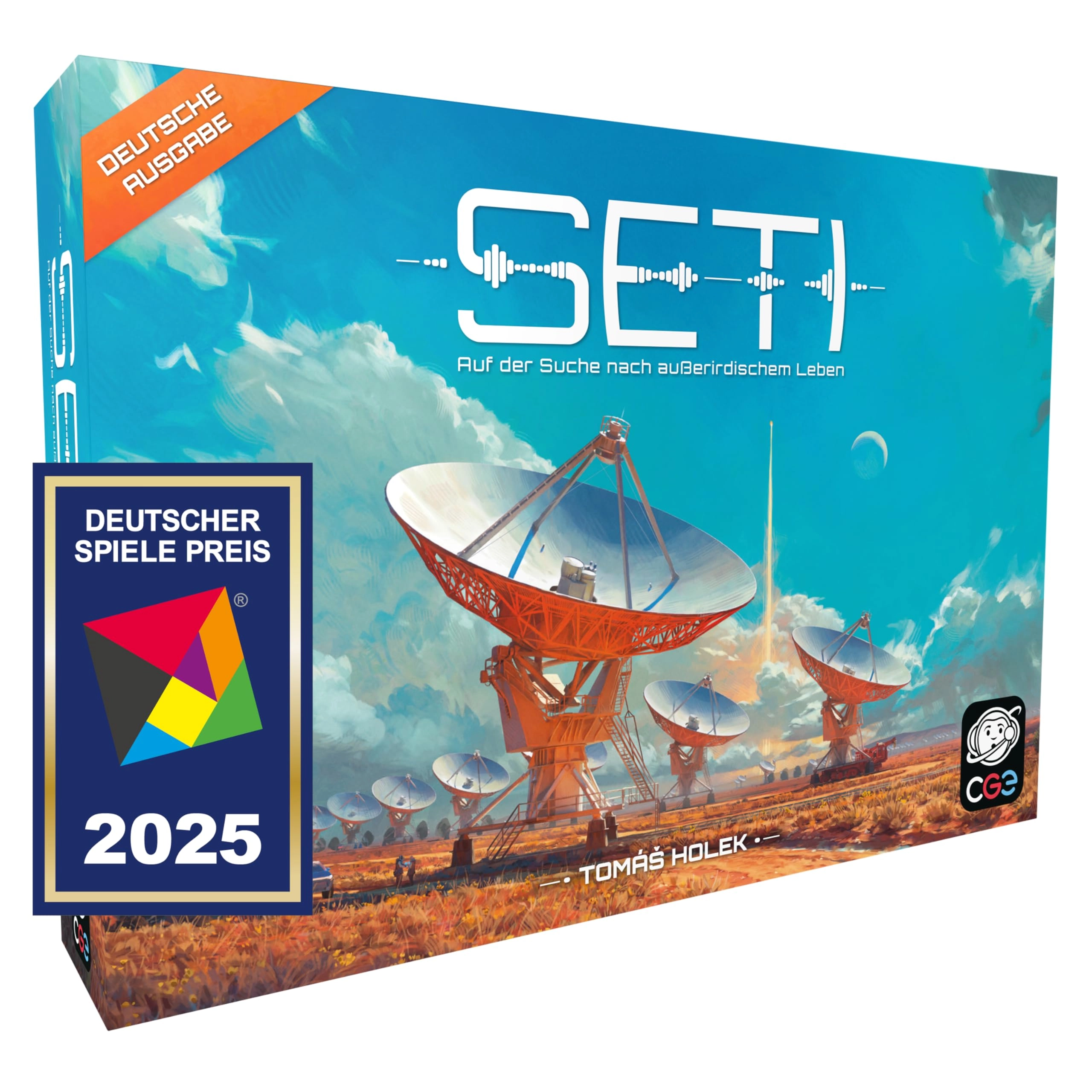 CGE Czech Games Edition SETI: Looking for Extraterrestrial Life (German)