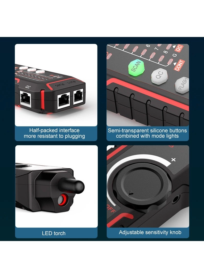 NF-802 - RJ11 RJ45 Scanning Wiremap
