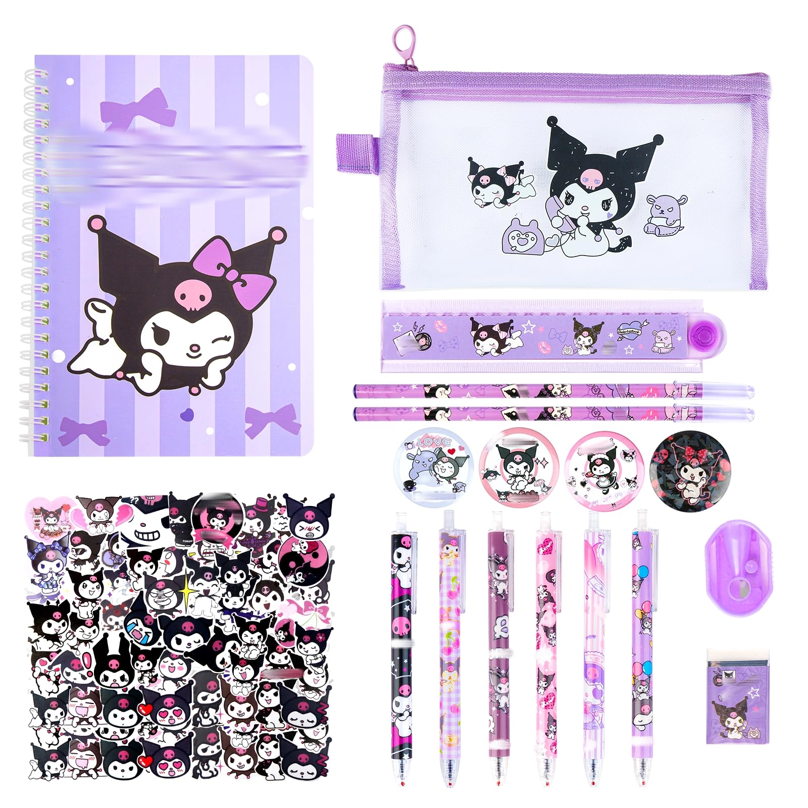 heartsking Cute Stationery Set - 69 pcs