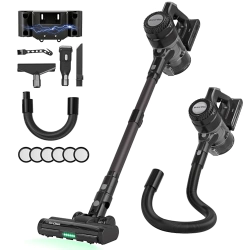 BrewVox Telescopic Cordless Stick Vacuum Cleaner - 65 Min