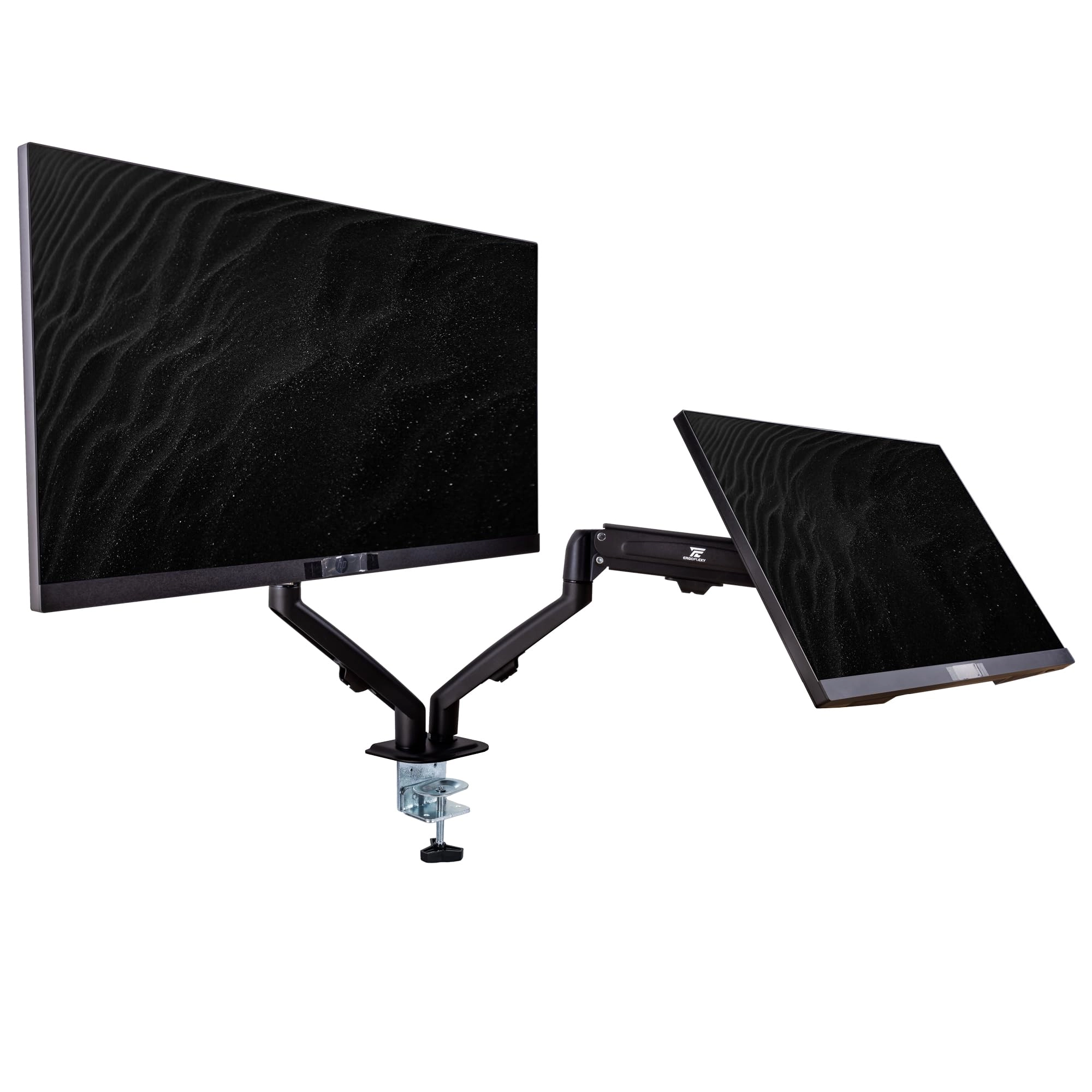 TUF Gaming - 1920x1080 27 Inches + DKZ Hub + ErgoFlexy Dual Mount Arms