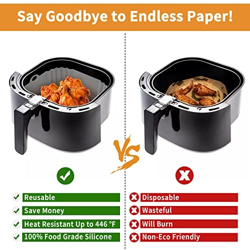 Air Fryer Liners - Silicone 2-Pack