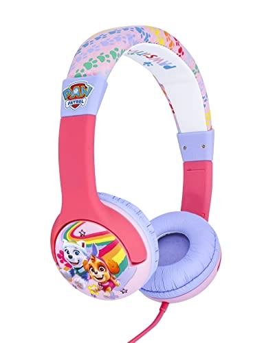 Kids Headphones - PAW Patrol Rainbow 3-7 Years