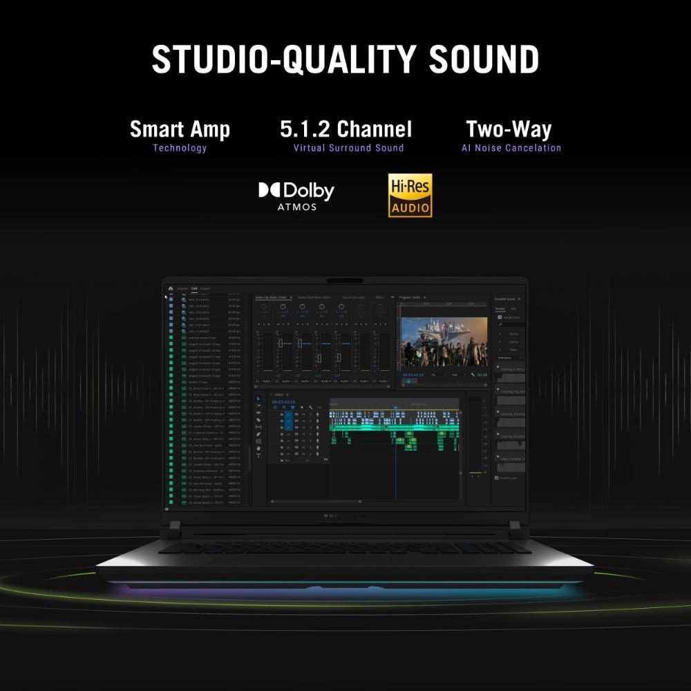 ROG Strix G16 90NR0LG1-M00840 - 16'' Core Ultra 9 275HX 32GB RAM 1TB SSD