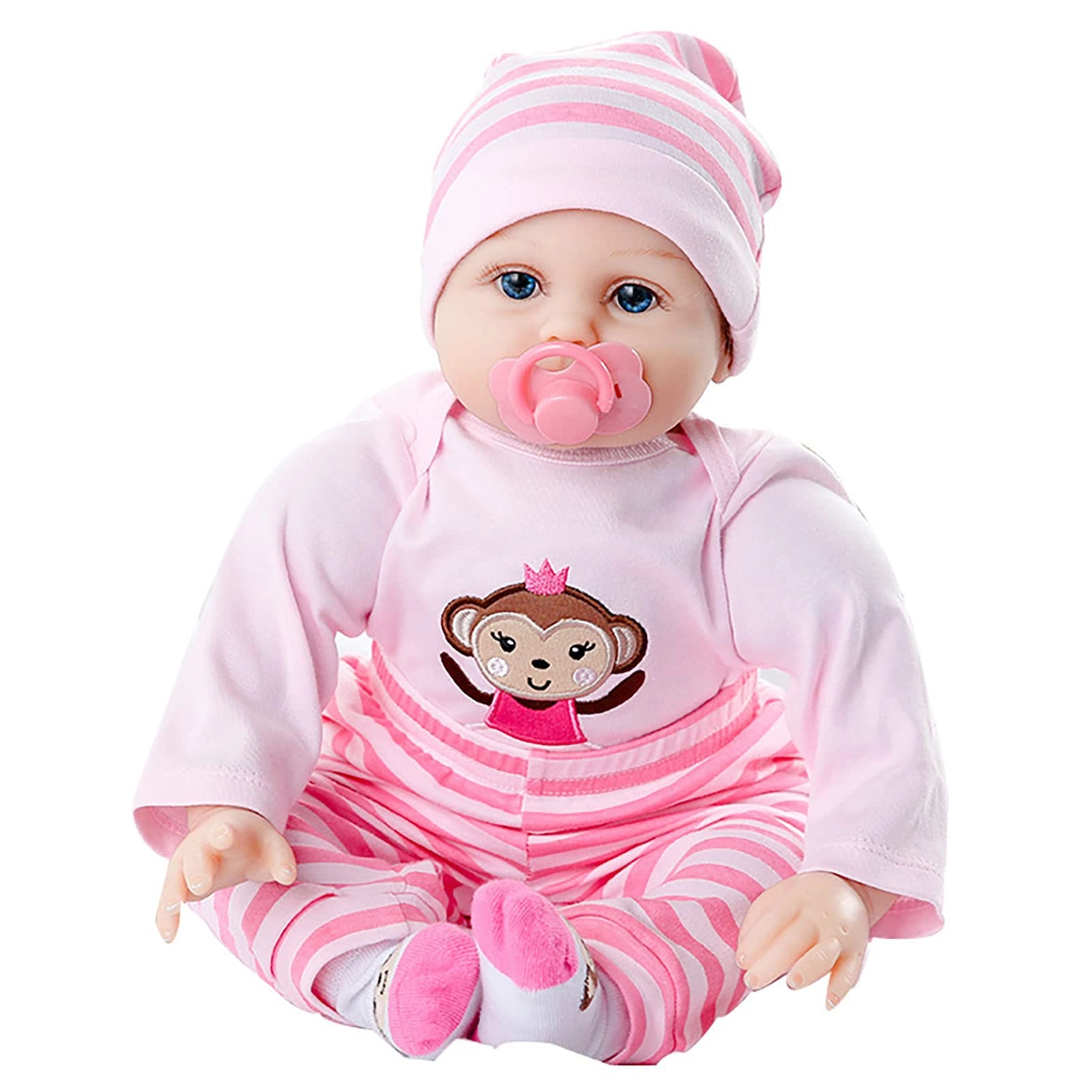 Reborn Baby Doll - 55cm 22" Vinyl Cotton Body