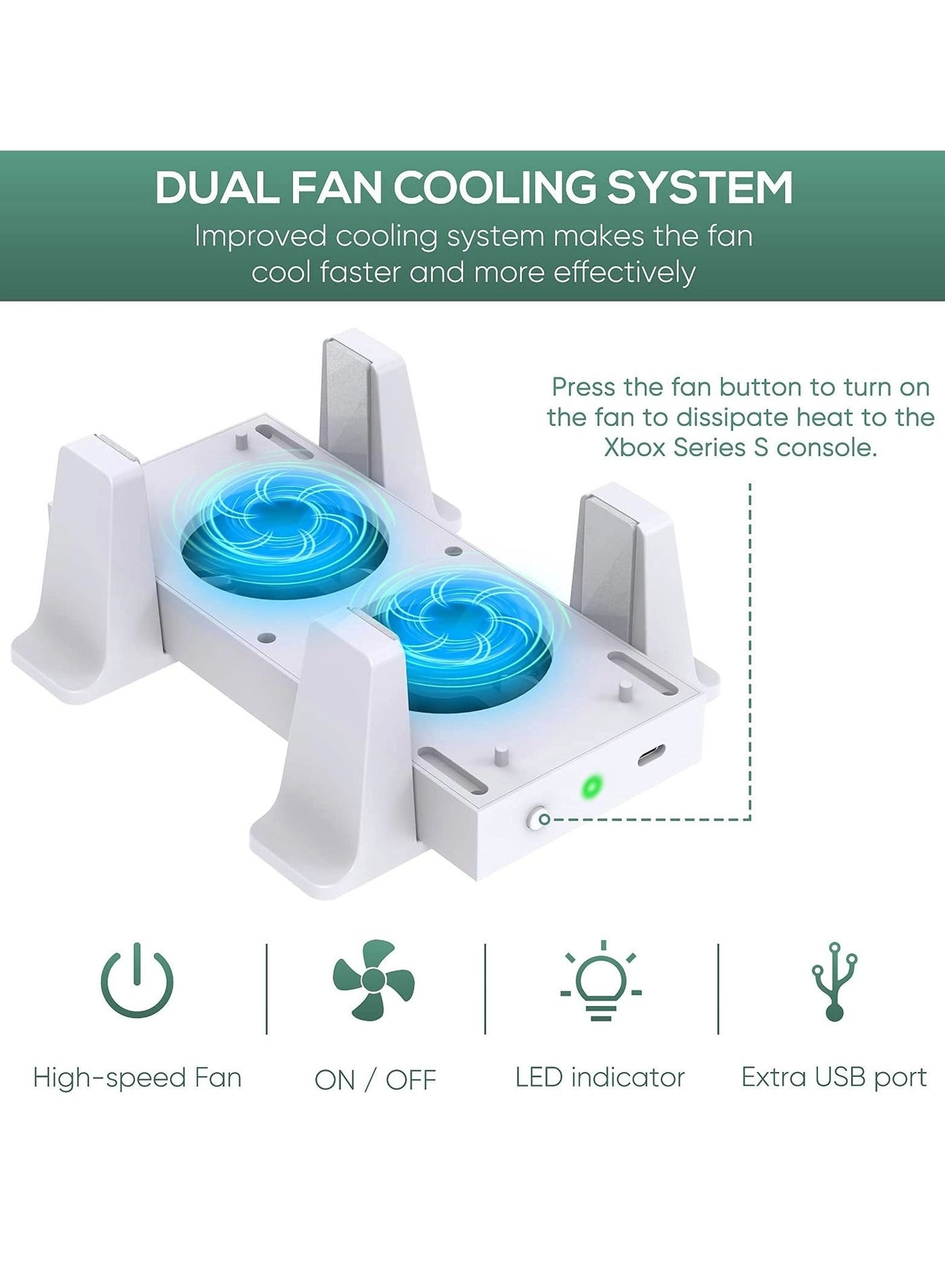 Cooling Fan Mount - Dual