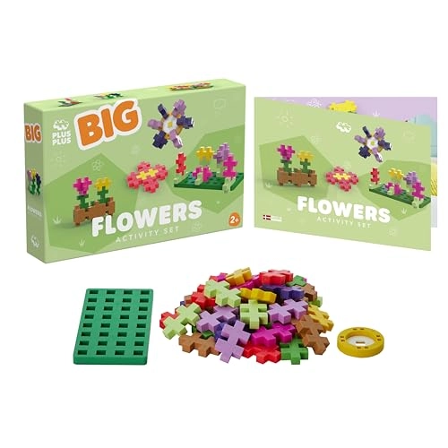 Big - Activity Set - Flowers - 40 pcs