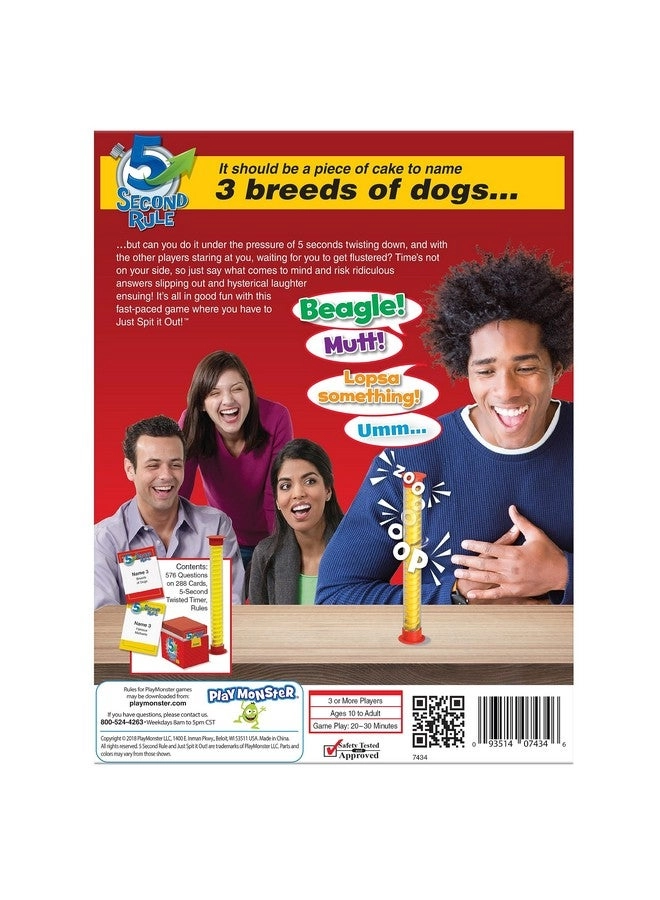 Simple Questions Card Game - Family Fun Party Ages 10+