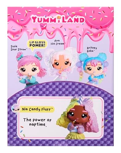 Nia Candy Fluff Doll - Large Scented Lip Gloss Ages 4+