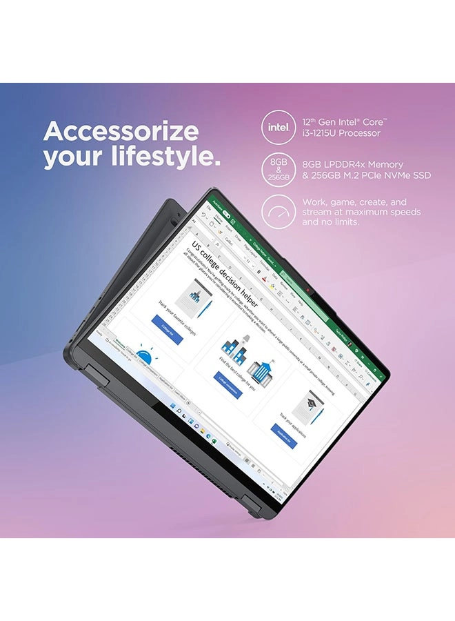 IdeaPad Flex 5 14IAU7 - 14'' Core i3-1215U 8GB DDR SDRAM 256GB SSD