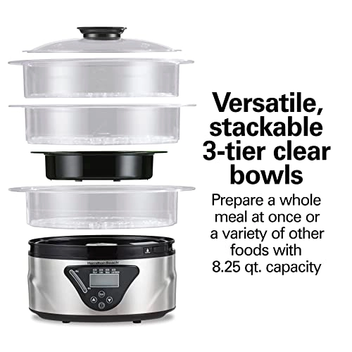 Digital Food Steamer - 8.25 Quarts