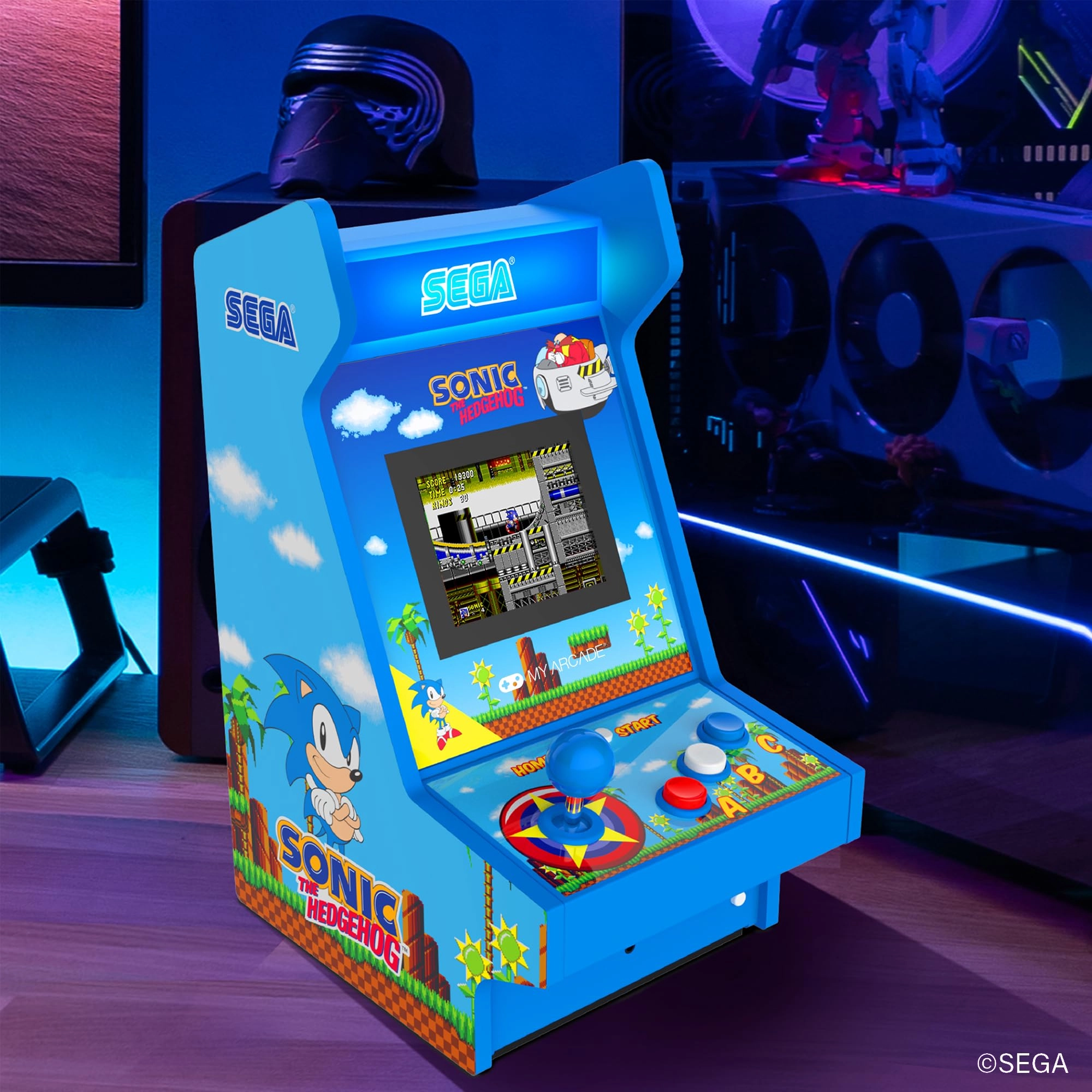 Sonic Mighty Player - 3.5 Inches LCD 4 Games Included