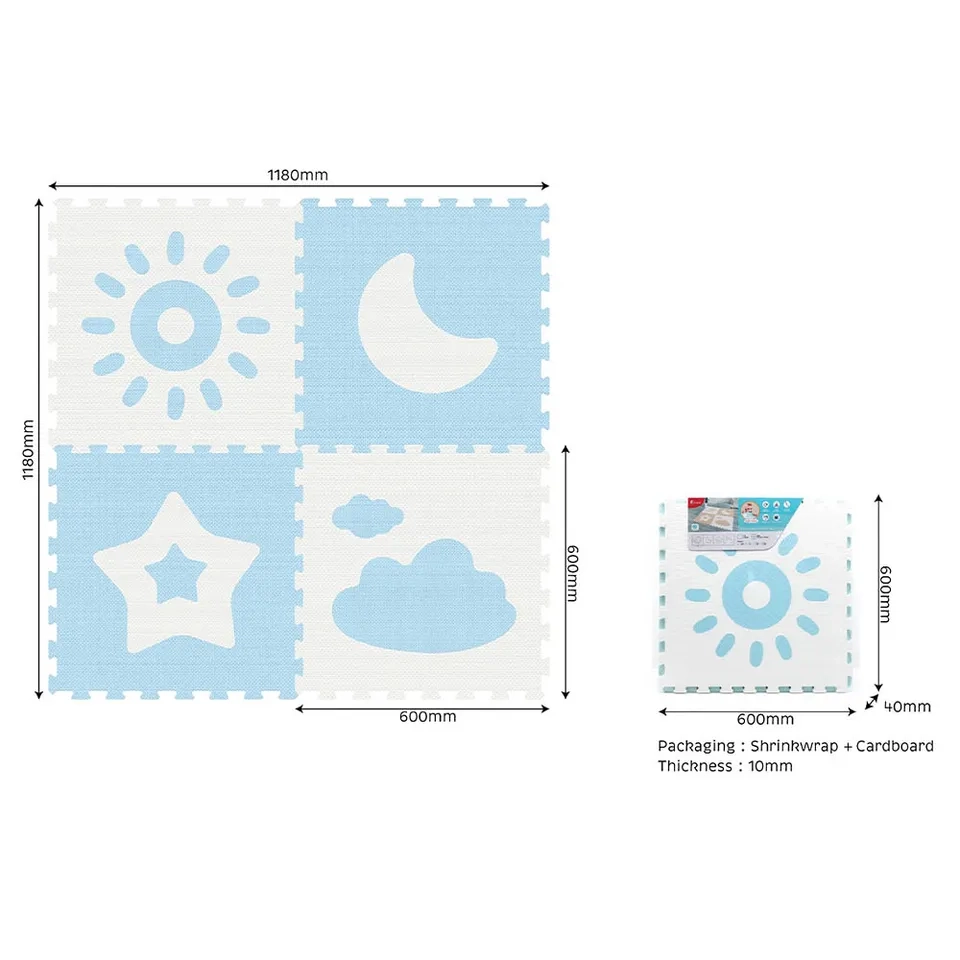Weather Series Classic Puzzle Mat - 10 Months