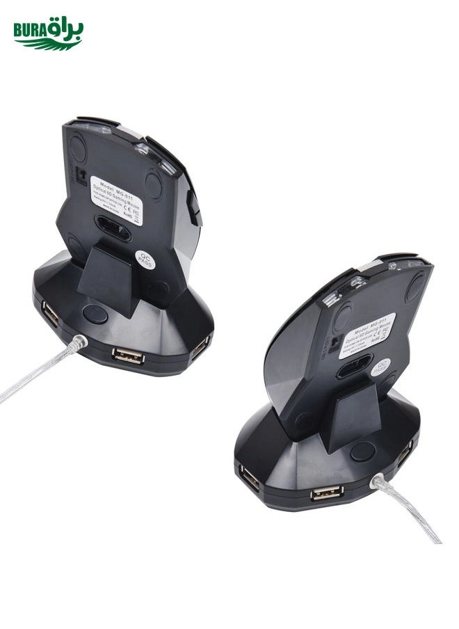 MZ-011 Rechargeable Optical Mouse - Wireless