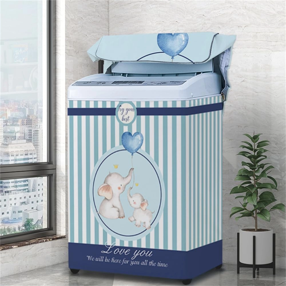 Washer Dryer Cover - Water Lily XXL (12.5kg)