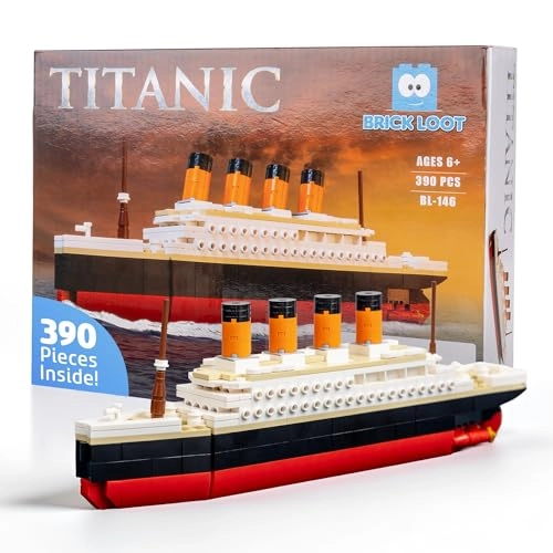 Brick Loot Titanic - Lego Compatible 12.5 inches long